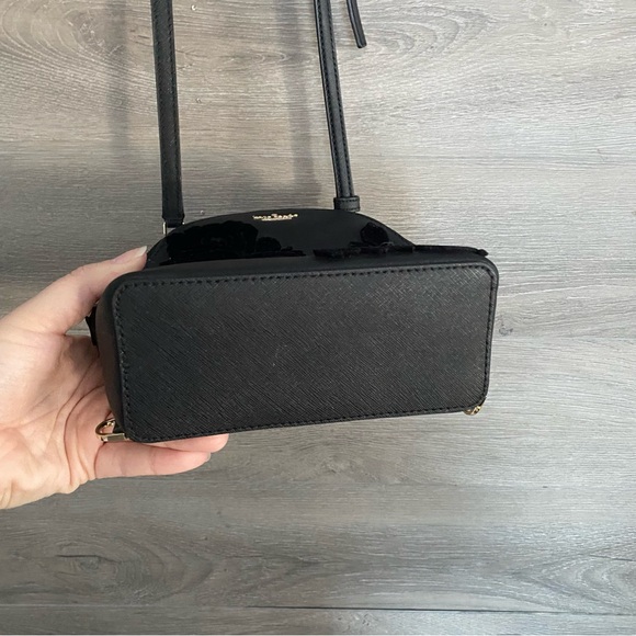 Kate Spade Cameron St Flock Roses Mini Backpack/ Crossbody - Picture 4 of 10